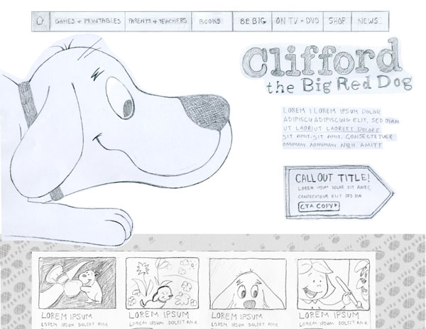 Clifford Concept B Sketch
